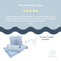 Premium Acupressuur Set Lotus Beau Blue met mat & kussen | YoZenga
